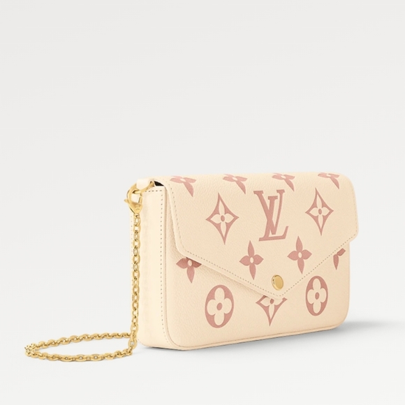 LOUIS VUITTON LV Felicie Leather Giant Mono - Picture 2 of 5